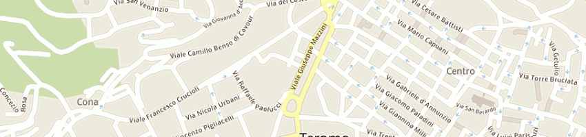Mappa della impresa hotel abruzzi a TERAMO