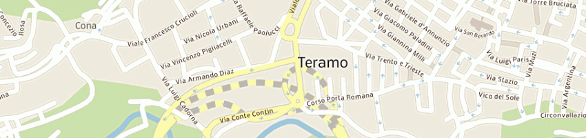Mappa della impresa chiarini domenico a TERAMO