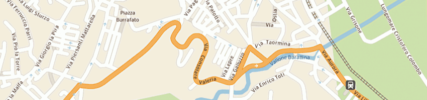 Mappa della impresa mediterranea edilizia di caccamo tommaso a TERMINI IMERESE