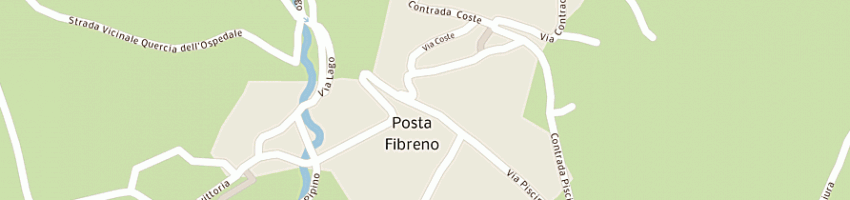 Mappa della impresa comune scuola elementare a POSTA FIBRENO