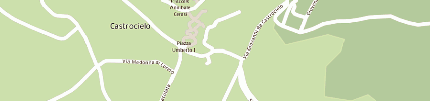 Mappa della impresa pro loco castrocielo a CASTROCIELO