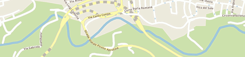 Mappa della impresa azienda usl teramo-centro iperbarico polivalente a TERAMO