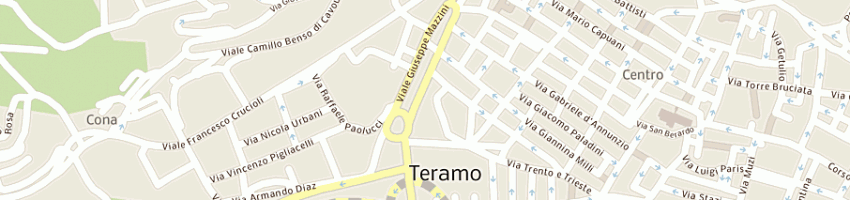 Mappa della impresa castelli bruno a TERAMO