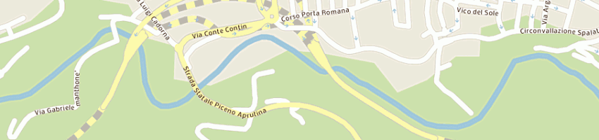 Mappa della impresa poste italiane spa a TERAMO