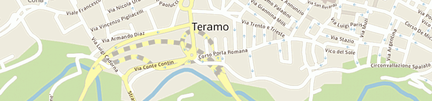 Mappa della impresa soca srl a TERAMO