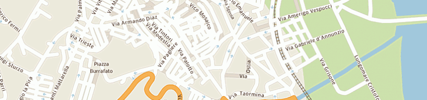 Mappa della impresa bova oleificio ivan a TERMINI IMERESE