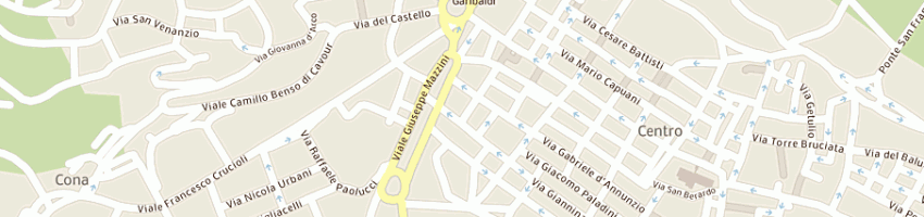 Mappa della impresa agriturismo due querce a TERAMO