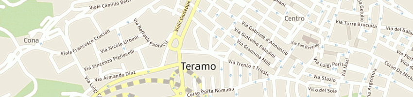 Mappa della impresa tabaccheria cipolletti a TERAMO