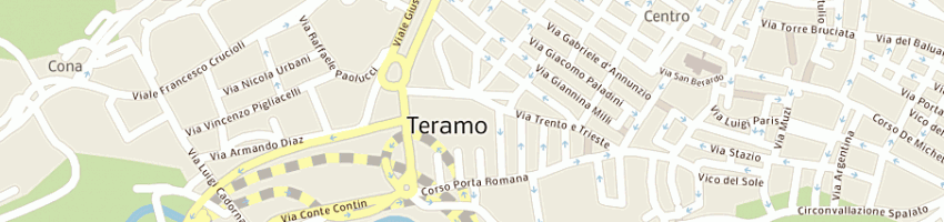 Mappa della impresa decar spa a TERAMO