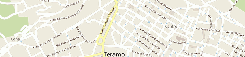 Mappa della impresa provincia di teramo a TERAMO