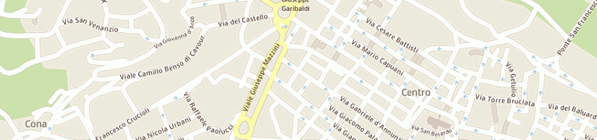 Mappa della impresa jaz sas di calvarese e c a TERAMO