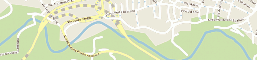 Mappa della impresa benguardato giuseppe a TERAMO