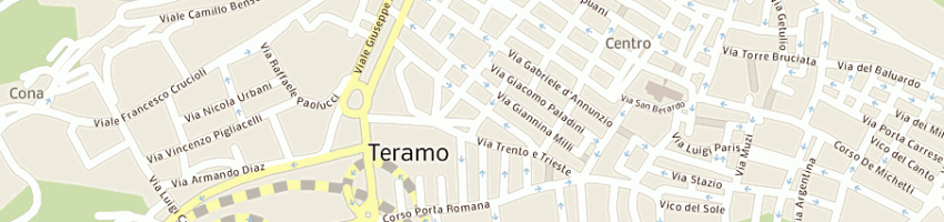 Mappa della impresa colangelo massimiliano a TERAMO