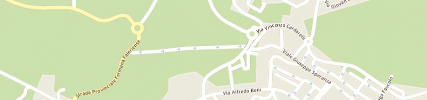 Mappa della impresa trape' gianfranco a FERMO