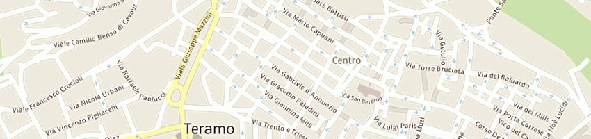 Mappa della impresa bracone angela a TERAMO