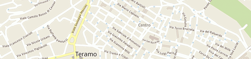 Mappa della impresa dolcevita abbigliamento a TERAMO