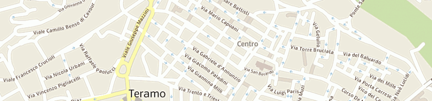 Mappa della impresa spazio mare di dario stecher e c snc a TERAMO