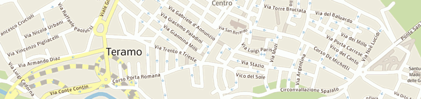 Mappa della impresa vittorini francesco a TERAMO