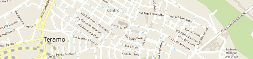 Mappa della impresa scaramazza luciano a TERAMO