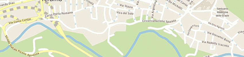 Mappa della impresa lesti pallets srl a TERAMO
