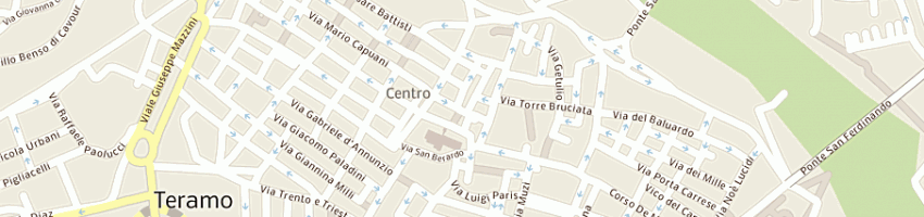 Mappa della impresa banca nazionale del lavoro a TERAMO