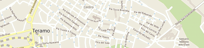Mappa della impresa montauti dott giorgio e c sas a TERAMO