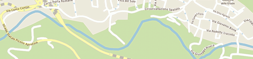 Mappa della impresa gabella vincenzino produzione snack freschi e confezionati a TERAMO