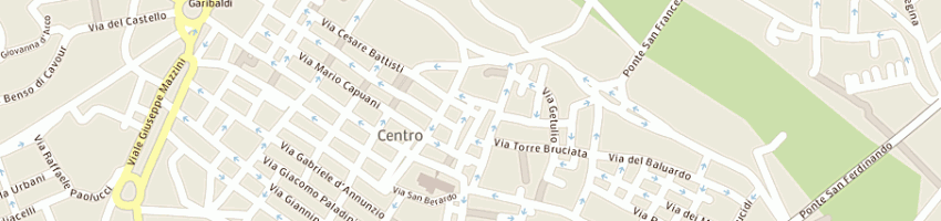 Mappa della impresa club biancorosso a TERAMO
