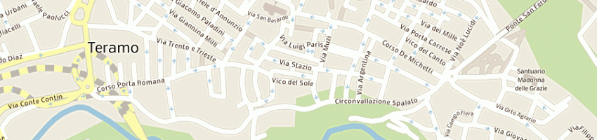 Mappa della impresa tecnometer (sas) a TERAMO