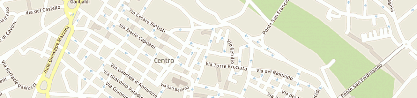 Mappa della impresa magnolia sdf di marcozzi ing ennio e c a TERAMO