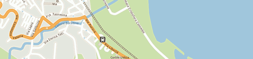 Mappa della impresa commissionaria ortofrutticola di violante calogero e c snc a TERMINI IMERESE