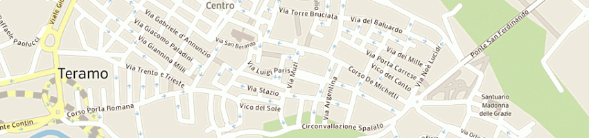 Mappa della impresa ciarelli pierpaolo a TERAMO