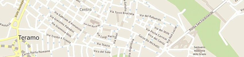Mappa della impresa palumbo anna a TERAMO