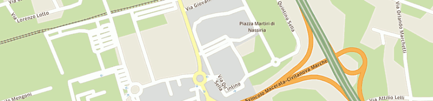 Mappa della impresa lula srl a CIVITANOVA MARCHE