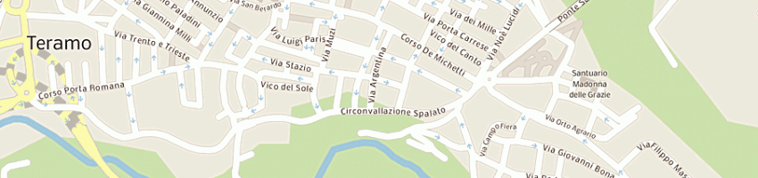 Mappa della impresa di lorenzo avicola a TERAMO