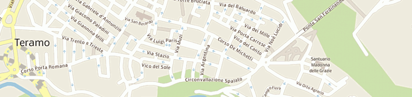 Mappa della impresa di vittorio osvaldo a TERAMO