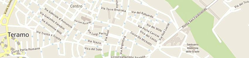 Mappa della impresa evalution men di nepomuceno mauro a TERAMO