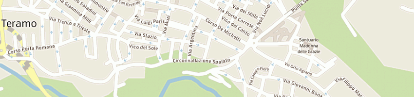 Mappa della impresa ditta galizia carlo alberto a TERAMO