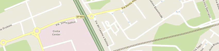 Mappa della impresa marvel adv srl a CIVITANOVA MARCHE