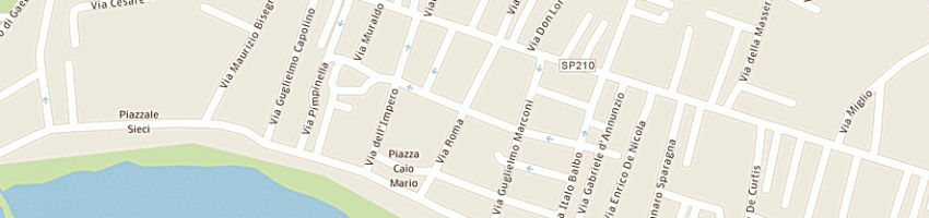 Mappa della impresa bar 900 a MINTURNO