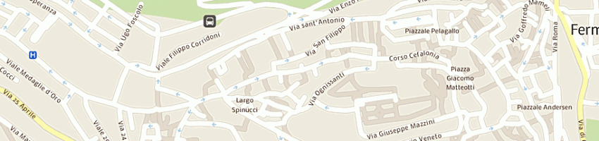 Mappa della impresa conero service srl a FERMO
