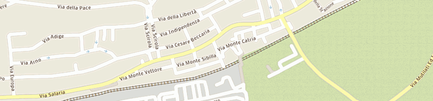 Mappa della impresa suore della sacra famiglia di nazaret a ASCOLI PICENO