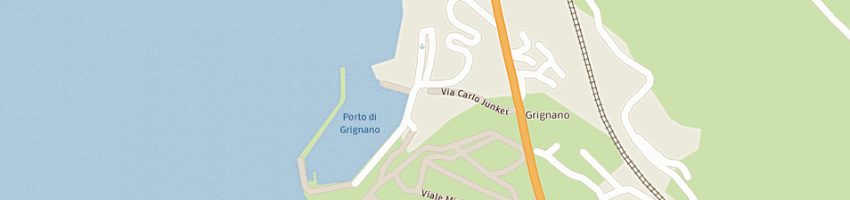 Mappa della impresa molo srl a TRIESTE
