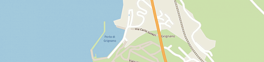 Mappa della impresa domina vacanze spa a TRIESTE