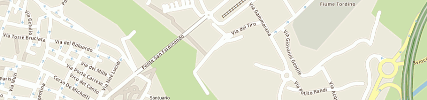 Mappa della impresa ics di stanchieri quintino srl a TERAMO