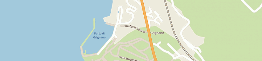 Mappa della impresa tennis grignano a TRIESTE