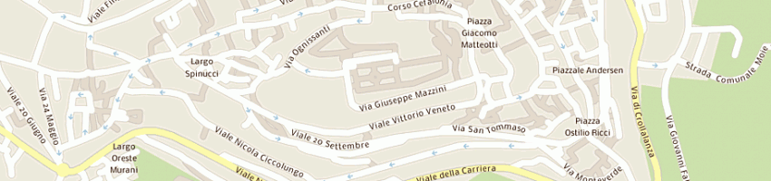 Mappa della impresa galvanolux a FERMO