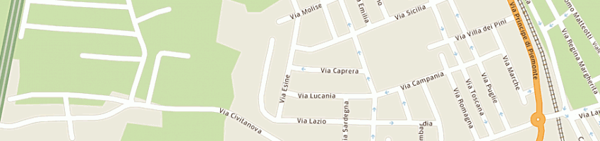Mappa della impresa tarquini rolando a CIVITANOVA MARCHE