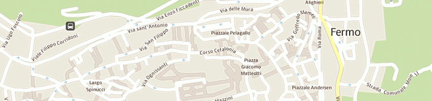 Mappa della impresa cipollari elvio a FERMO