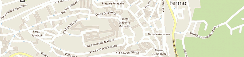 Mappa della impresa space communications di stefano malaspina a FERMO